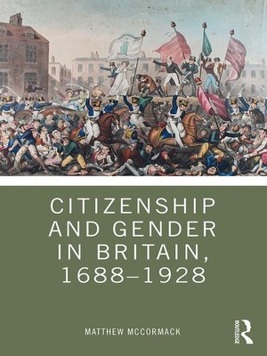 cover image of Citizenship and Gender in Britain, 1688-1928